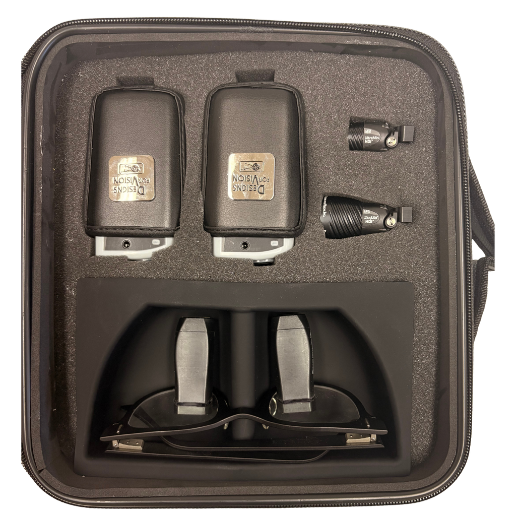 Deluxe Combo Carry Case Designs for Vision Loupes