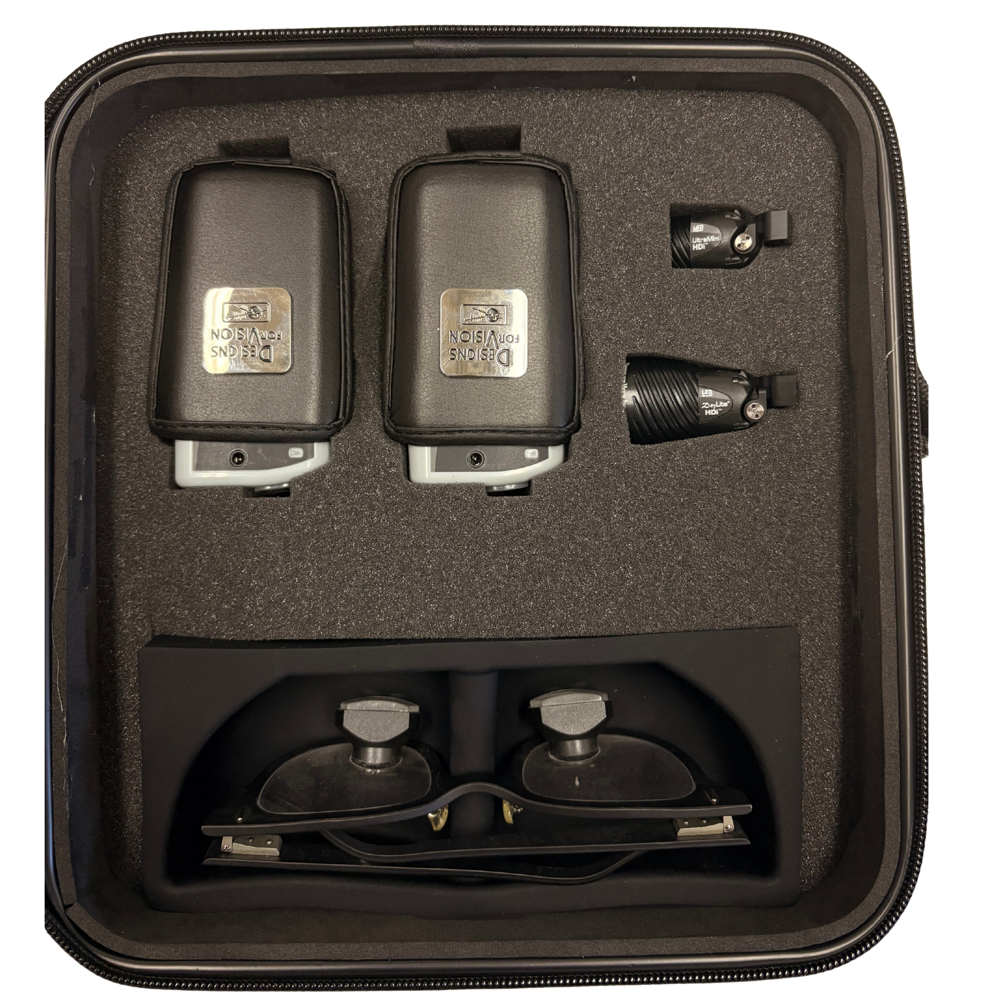 Deluxe Combo Carry Case Designs for Vision Loupes