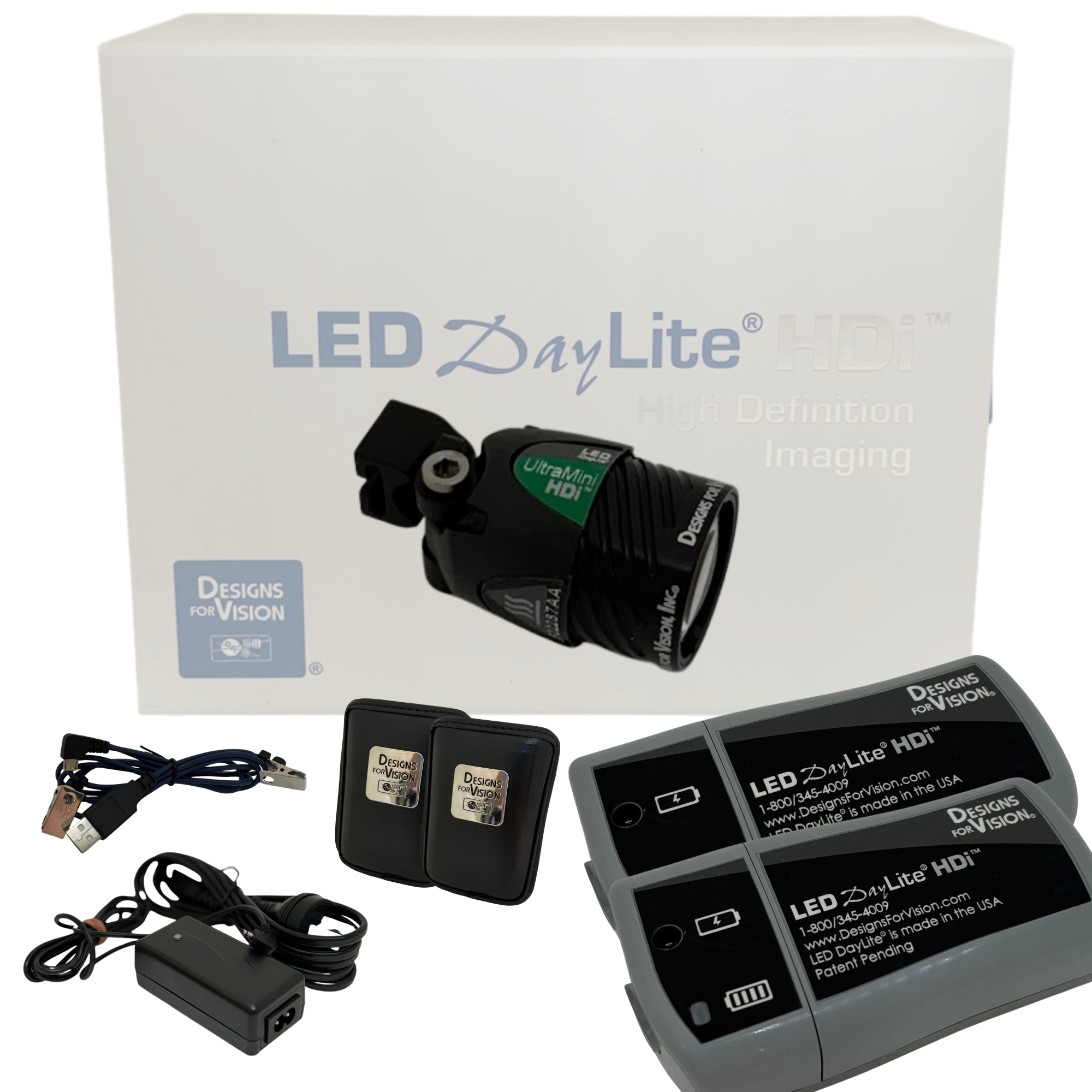 LED Ultra Mini HDi Headlight Complete